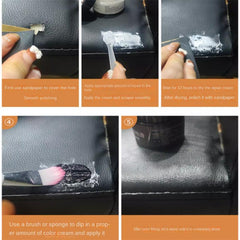 Leather Repair Kit Car Seat Aging Cracking Wear No Trace Sofa Hole Refurbished