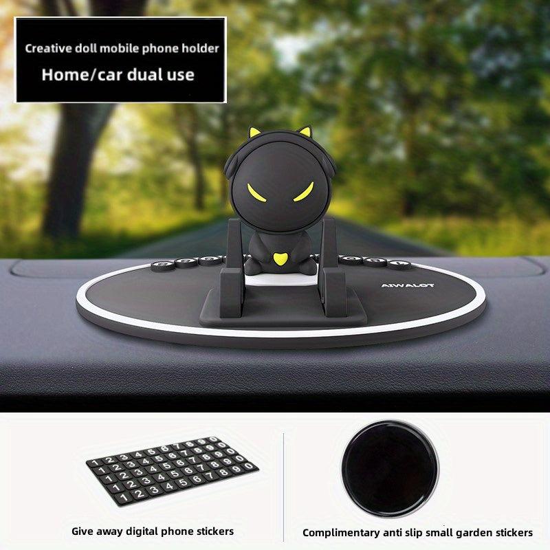 Car Phone Holder Instrument Panel Navigation Support Suction Cup Fixing Bracket