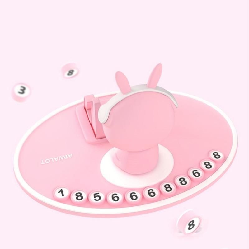 Car Phone Holder Instrument Panel Navigation Support Suction Cup Fixing Bracket