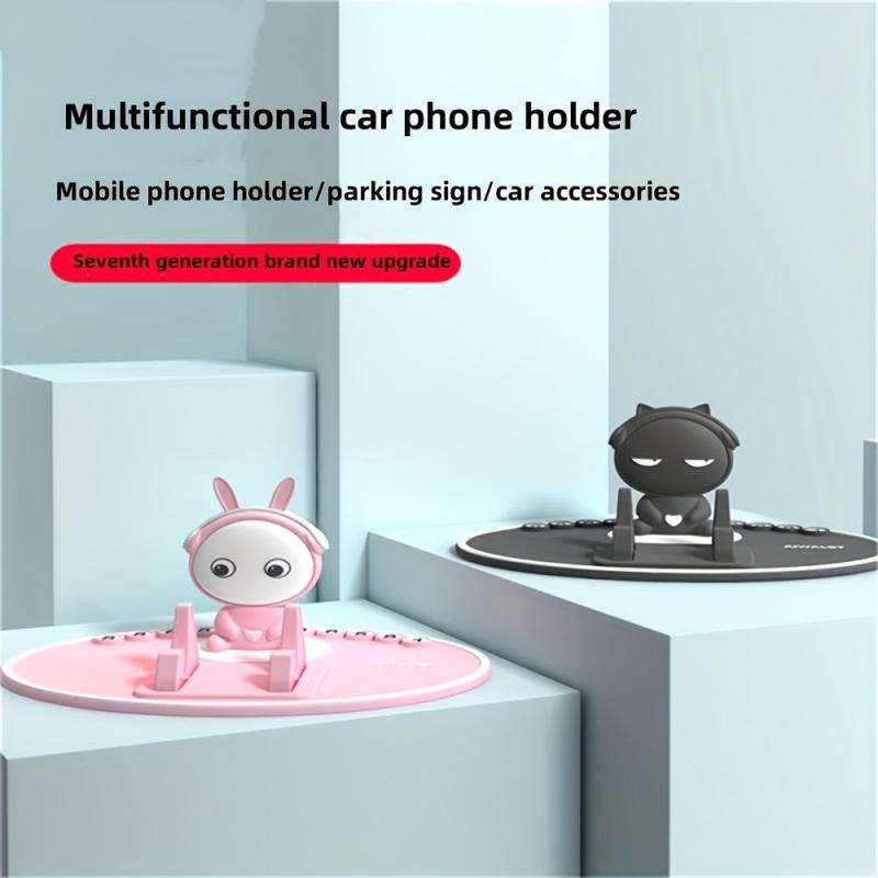 Car Phone Holder Instrument Panel Navigation Support Suction Cup Fixing Bracket