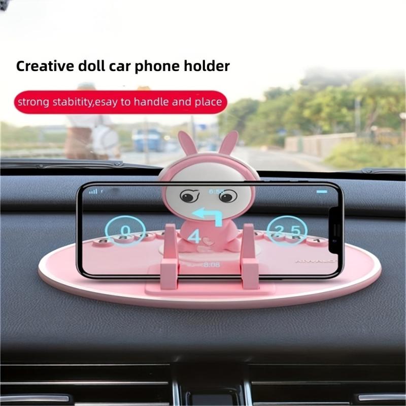 Car Phone Holder Instrument Panel Navigation Support Suction Cup Fixing Bracket
