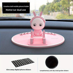 Car Phone Holder Instrument Panel Navigation Support Suction Cup Fixing Bracket