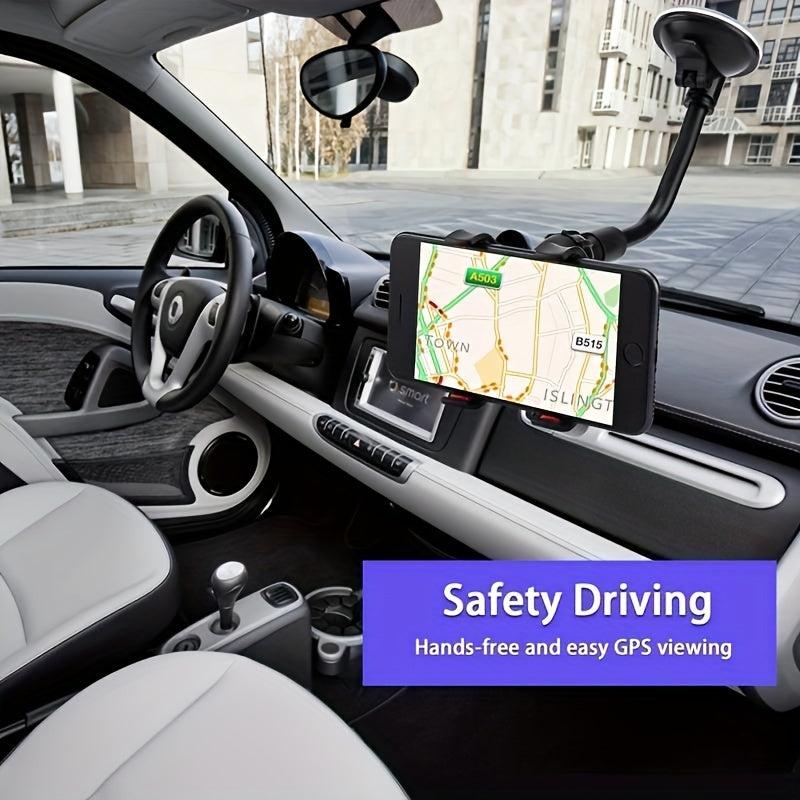 Car Phone Holder Windshield Suction Cup Navigation Bracket