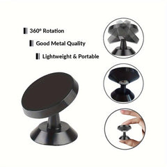360u00b0 Car Magnetic Suction Bracket Mobile Phone Holder
