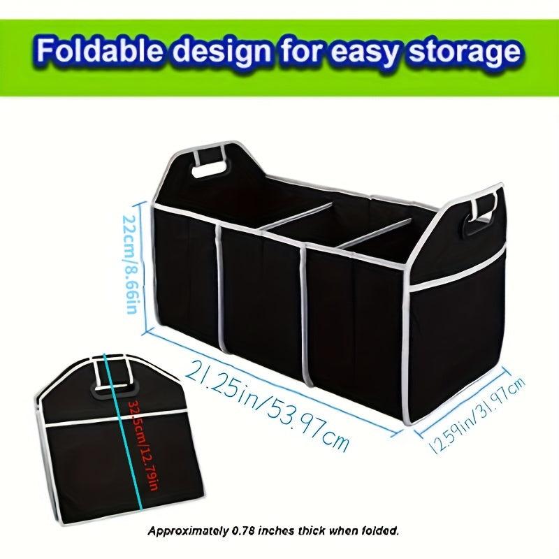 Universal Car Trunk Organizer for Maximum Storage Space