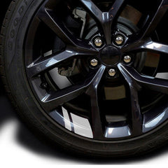 4pcs Reflective RV Wheel Rim Vinyl Decal Sticker Auto Accessories