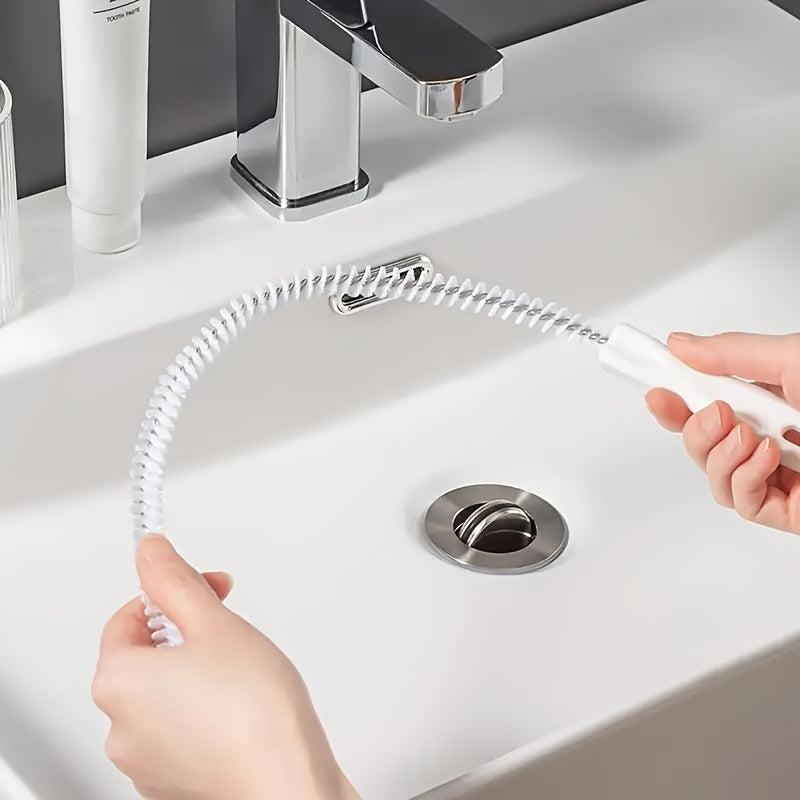 Flexible Kitchen Sink Hair Cleaner for Sewer Anti-Clog Cleaning