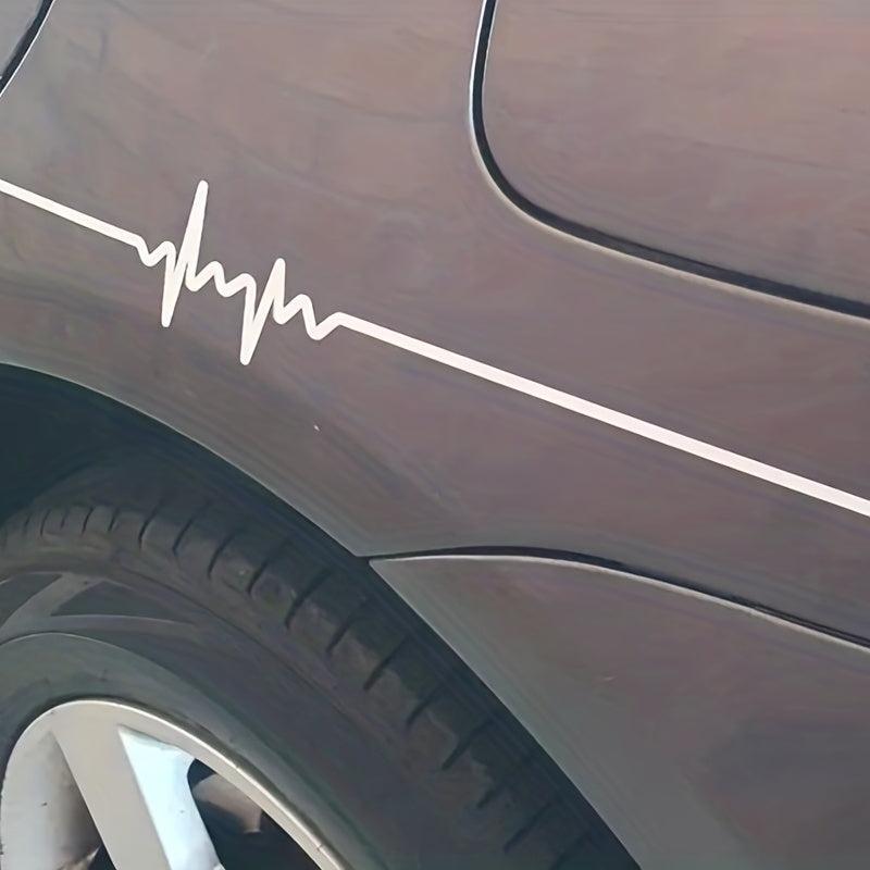 High Geometry Line Decals for Cars SUVs Laptops Walls