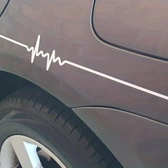 High Geometry Line Decals for Cars SUVs Laptops Walls