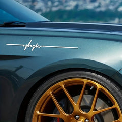 High Geometry Line Decals for Cars SUVs Laptops Walls
