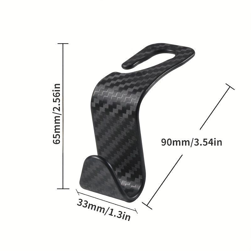 4pcs Universal RV Seat Headrest Hook Storage Hanger Car Organizer Holder