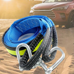 Polyester U-Lock Trailer Rope w/ Reflective Strip - RVs, Cars, Motorcycles