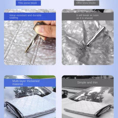 Universal Car Magnetic Sunshade Cover Windshield Snow Sun Shade