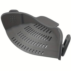 Adjustable Silicone Pot Strainer & Pasta Strainer Kitchen Gadget