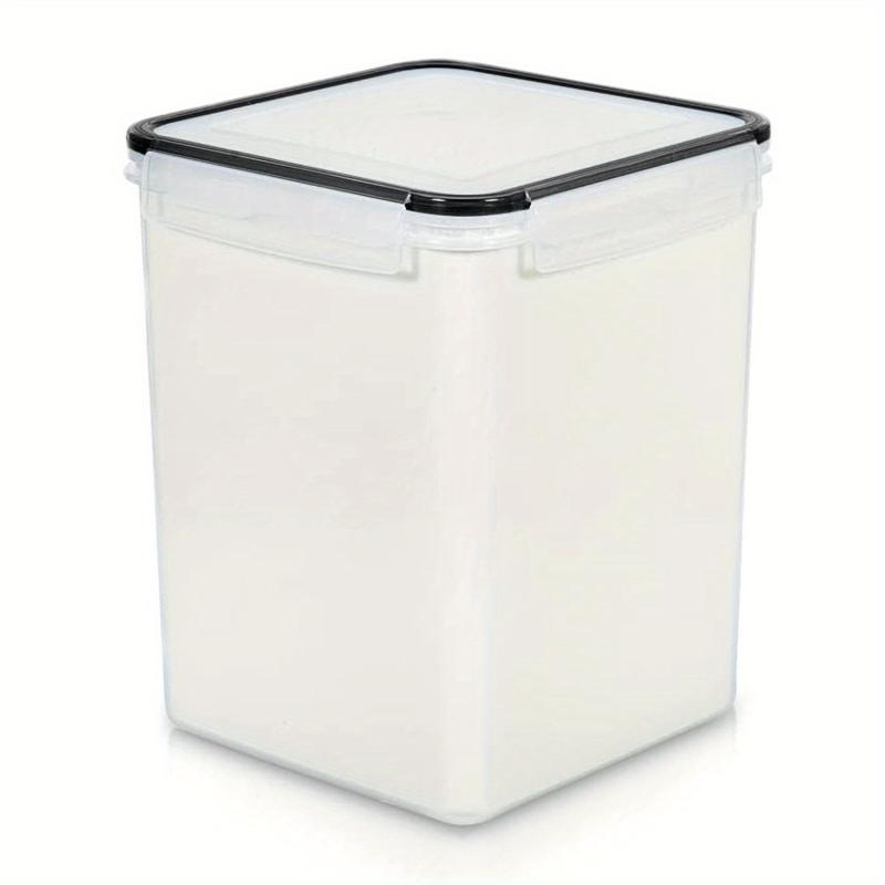 2pcs Large Food Storage Containers with Lids 5 2L BPA PP Material Plastic Airtig