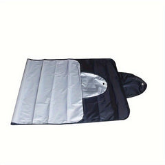 Winter Car Snow Cover Foldable Car Windshield Cover Sunshade Snow Cover