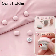 RV Quilt Holder Blanket Buckle Bed Sheet Retainer Clip Duvet Cover Fastener Clip