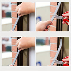 Adhesive Dustproof Window Sealing Strips - Easy Install Sound Insulation