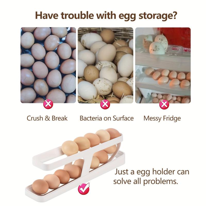 Egg Dispenser Holder For Fridge Storage