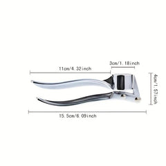 Zinc Alloy Garlic Press and Masher
