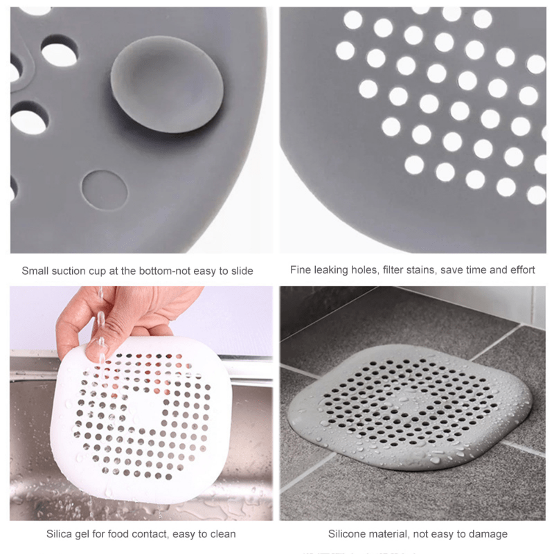 Hair Filter Sink Anti-blocking Strainer Shower Floor Drain Stopper