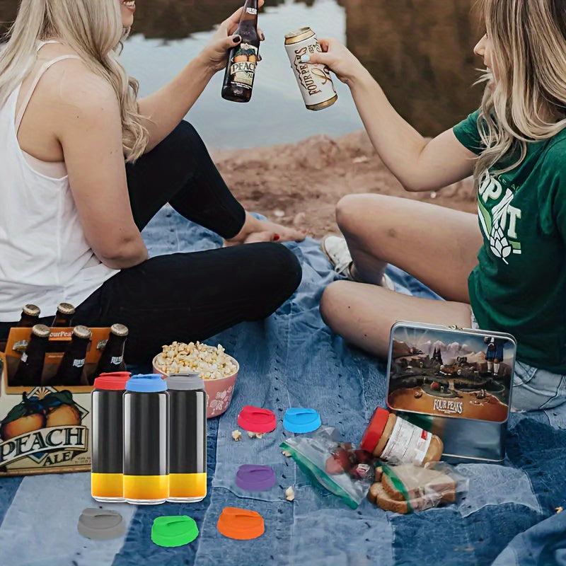 Reusable Leak-proof Can Bottle Caps Waterproof Beverage Accessories