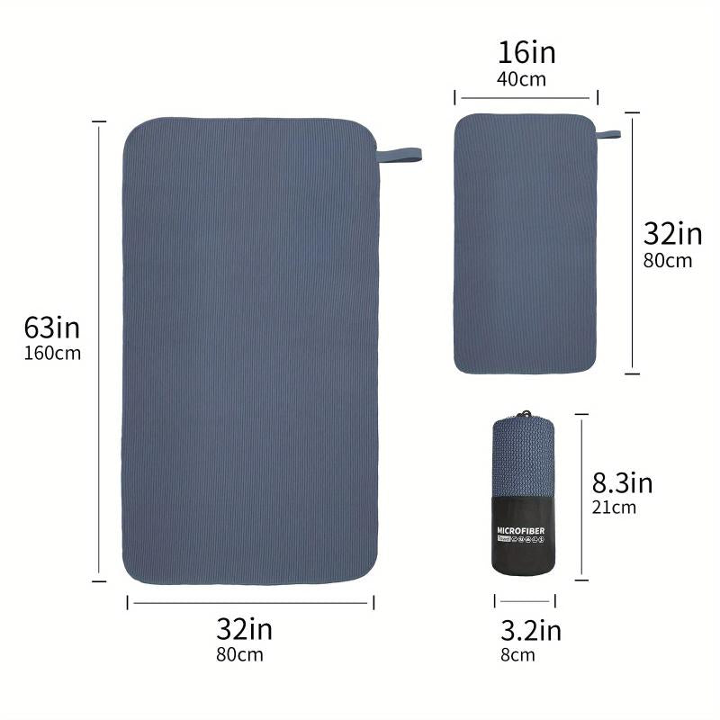 Quick Drying Microfiber Bath Towel Lightweight And Absorbent