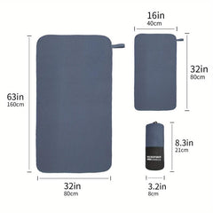 Quick Drying Microfiber Bath Towel Lightweight And Absorbent