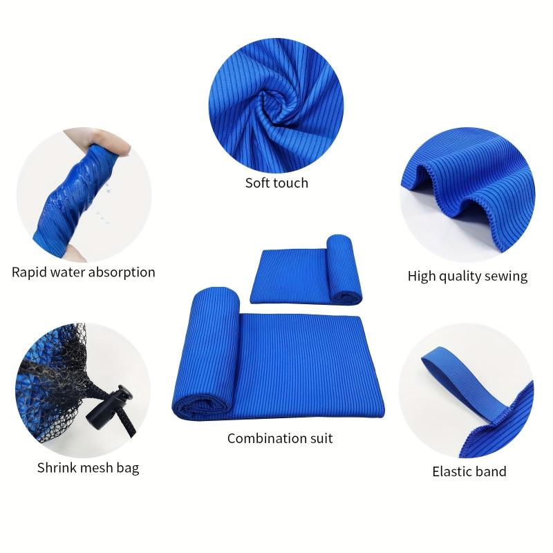 Quick Drying Microfiber Bath Towel Lightweight And Absorbent