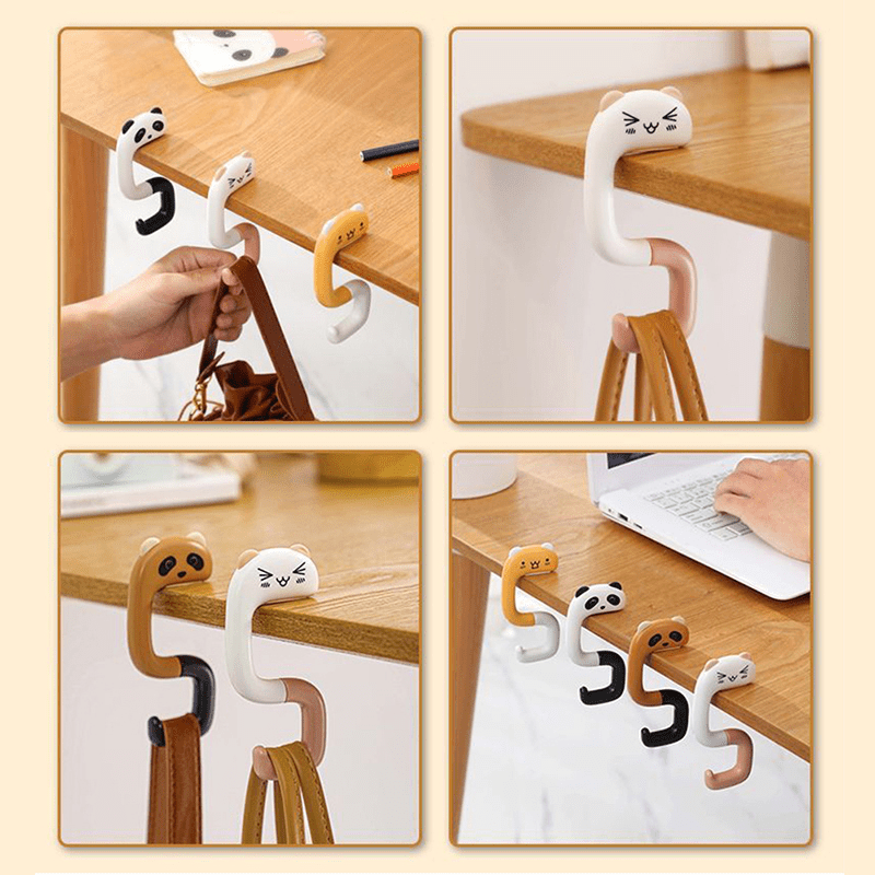 Travel Portable Animal Hook Bag Holder Handbag Hanger