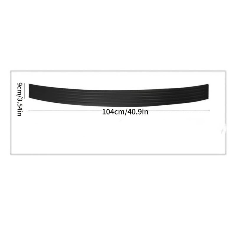 Car Rear Guard Rubber Strip Bumper Protector Anti-collision Anti-friction