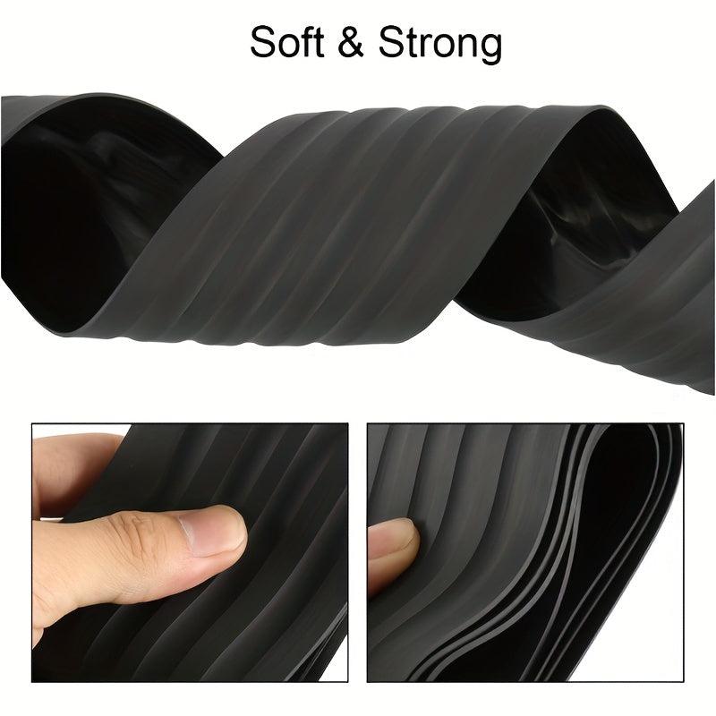 Car Rear Guard Rubber Strip Bumper Protector Anti-collision Anti-friction