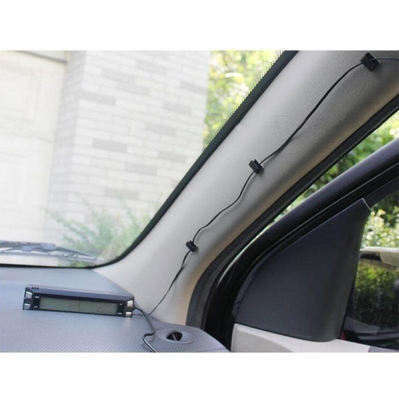 20pcs RV Self adhesive Car Fixed Clip Car GPS Data Cable Light Cord Decorative