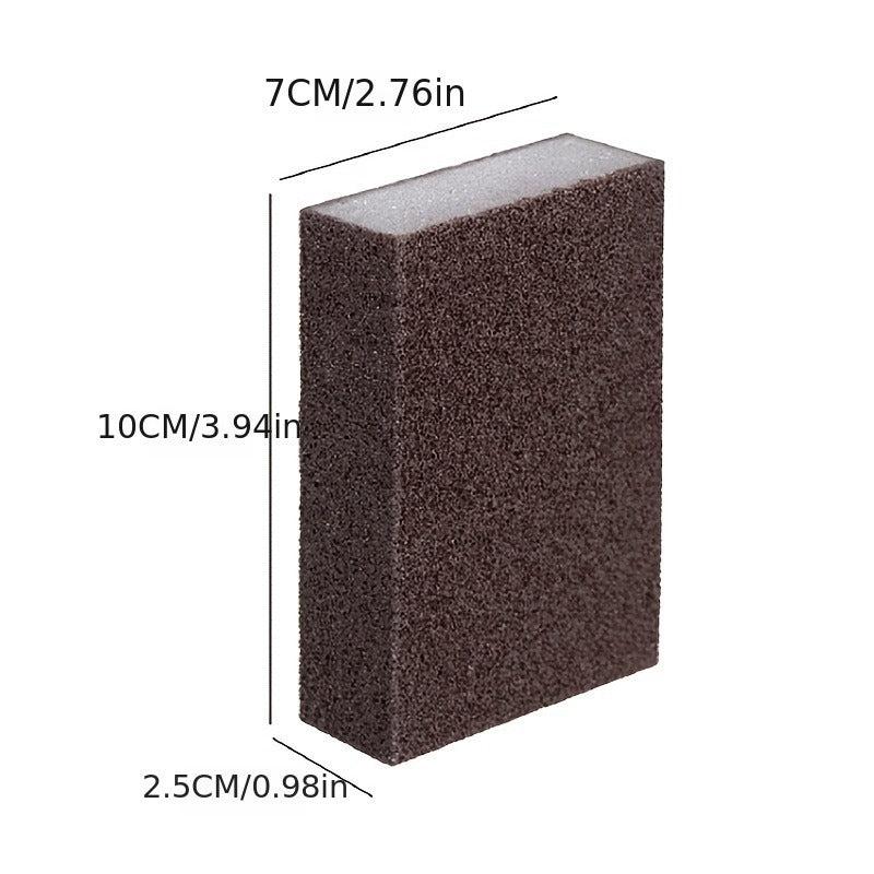 Magic Sponge Eraser for Stove Tops with Silicon Carbide Brush