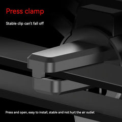 Car Navigation Phone Holder Air Outlet Anti Shaking Gravity Car Holder