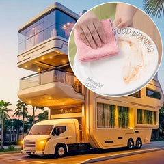 10pcs Coral Velvet Kitchen Cloth Napkins High Absorbent Non-Stick Wash