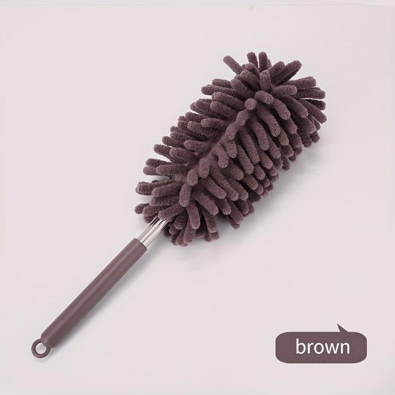 Telescopic Microfiber Hand Duster for Household Cleaning