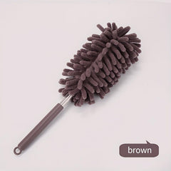Telescopic Microfiber Hand Duster for Household Cleaning