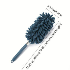 Telescopic Microfiber Hand Duster for Household Cleaning