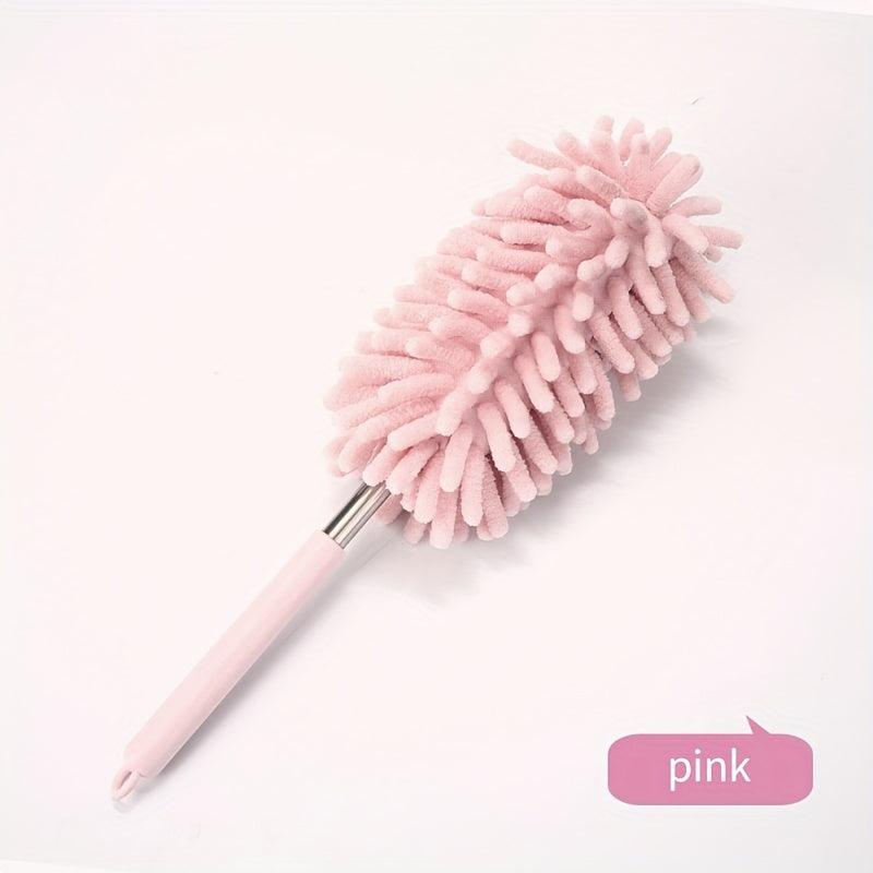 Telescopic Microfiber Hand Duster for Household Cleaning
