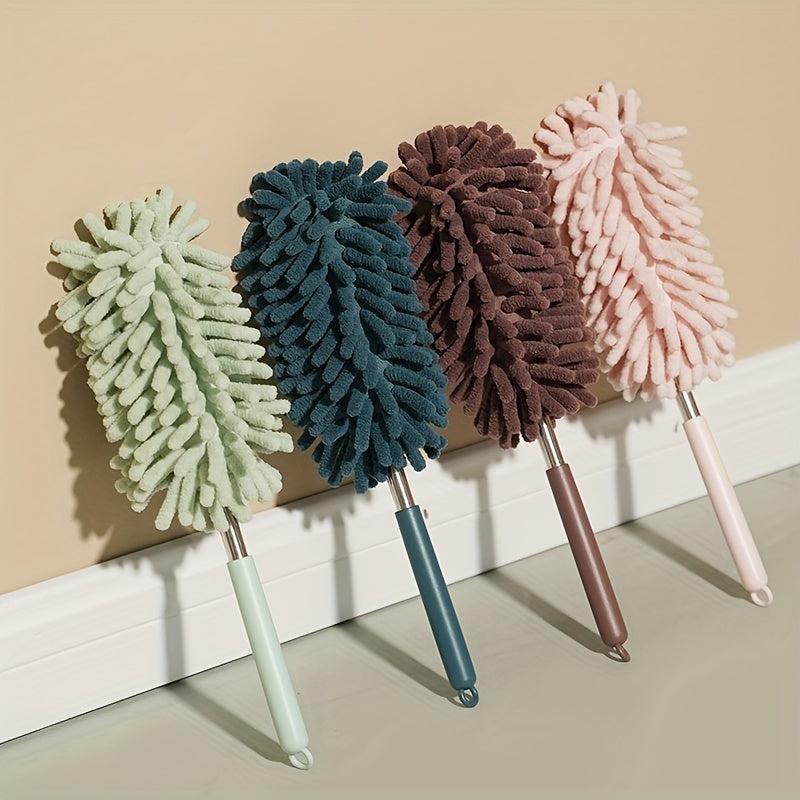 Telescopic Microfiber Hand Duster for Household Cleaning