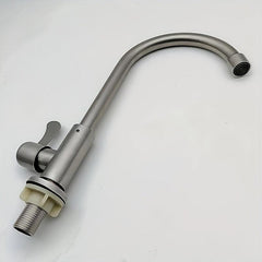 Stainless Steel Brushed Copper Core Faucet Single Cold Faucet