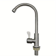 Stainless Steel Brushed Copper Core Faucet Single Cold Faucet
