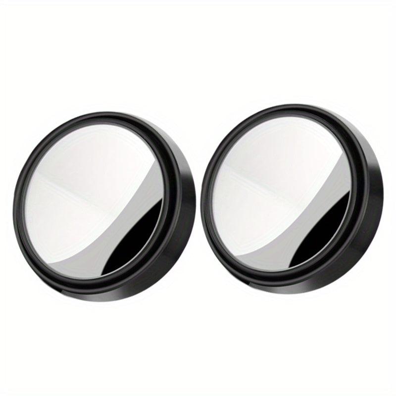 Car Rear View Small Round Mirror 1 Pair