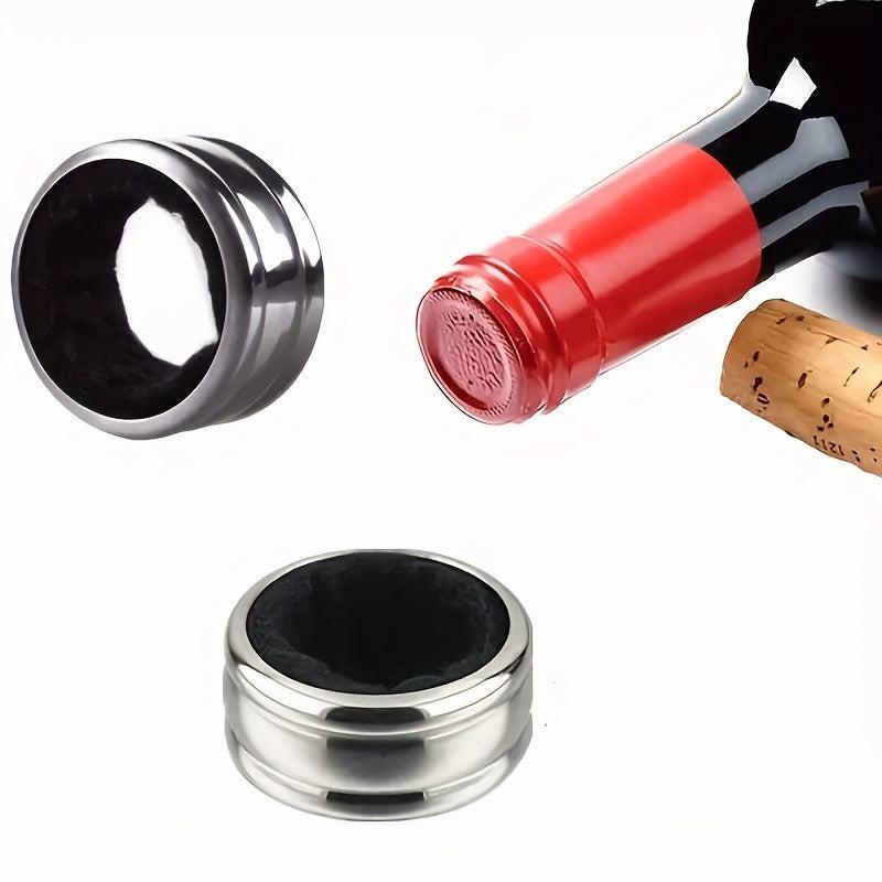 2pcs Wine Bottle Collars Drip Ring Anti Overflow Drip Catcher