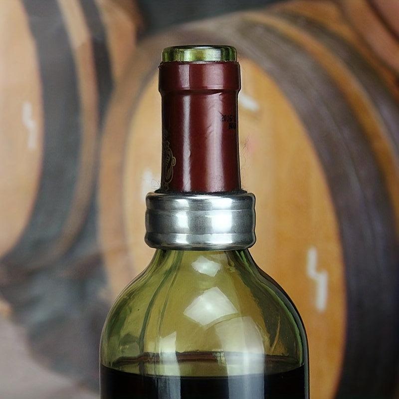 2pcs Wine Bottle Collars Drip Ring Anti Overflow Drip Catcher