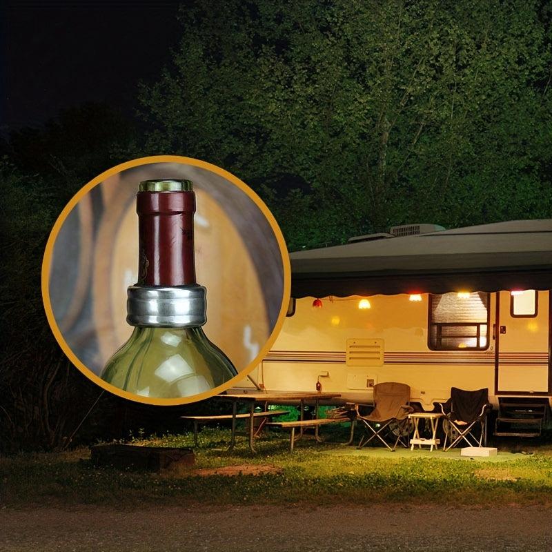 2pcs Wine Bottle Collars Drip Ring Anti Overflow Drip Catcher