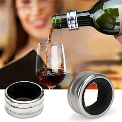 2pcs Wine Bottle Collars Drip Ring Anti Overflow Drip Catcher