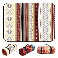 1pc RV Terrace Mat Camping Picnic Mat Waterproof Moisture-proof Random Pattern