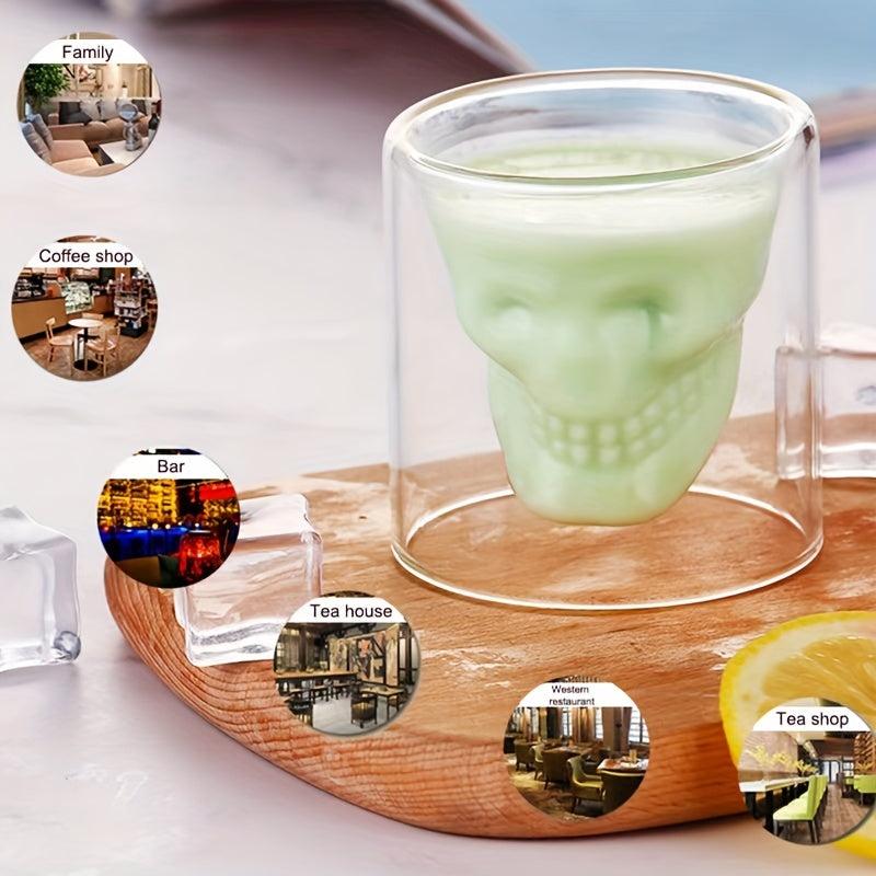 Skull Skeleton Wine & Beer Glass for Bar Decor
